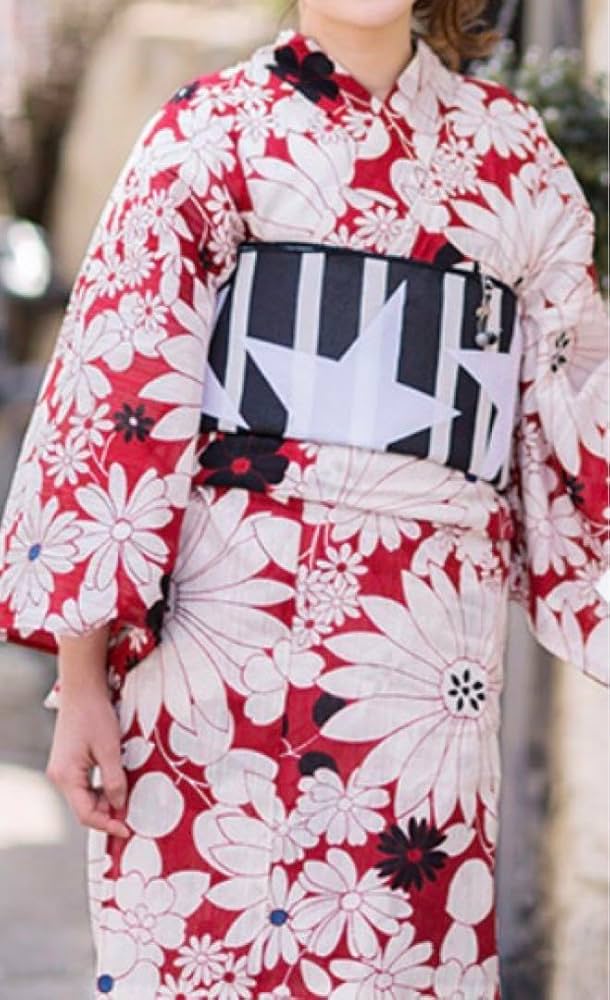 【専用】帯セット価格　岡重　橋本環奈着用モデルの浴衣 Amazon.co.jp: 橋本環奈さん 着用 マーガレット柄 浴衣 帯 2点